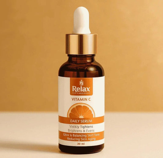 Relax Vitamin C Daily Face Serum - Anti-Aging Face Serum - 30ml